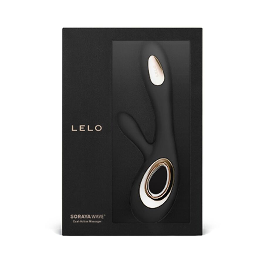 LELO - SORAYA WAVE VIBRATOR RABBIT BLACK - 3