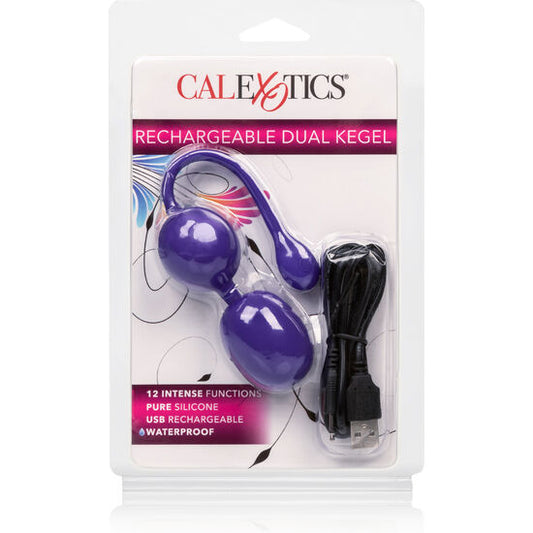 CALEXOTICS - DOUBLE KEGEL RECHARGEABLE VIOLET