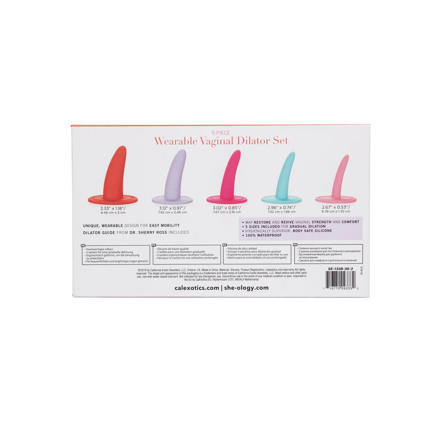 CALEXOTICS - 5 PIECE WEARABLE DILATOR SET