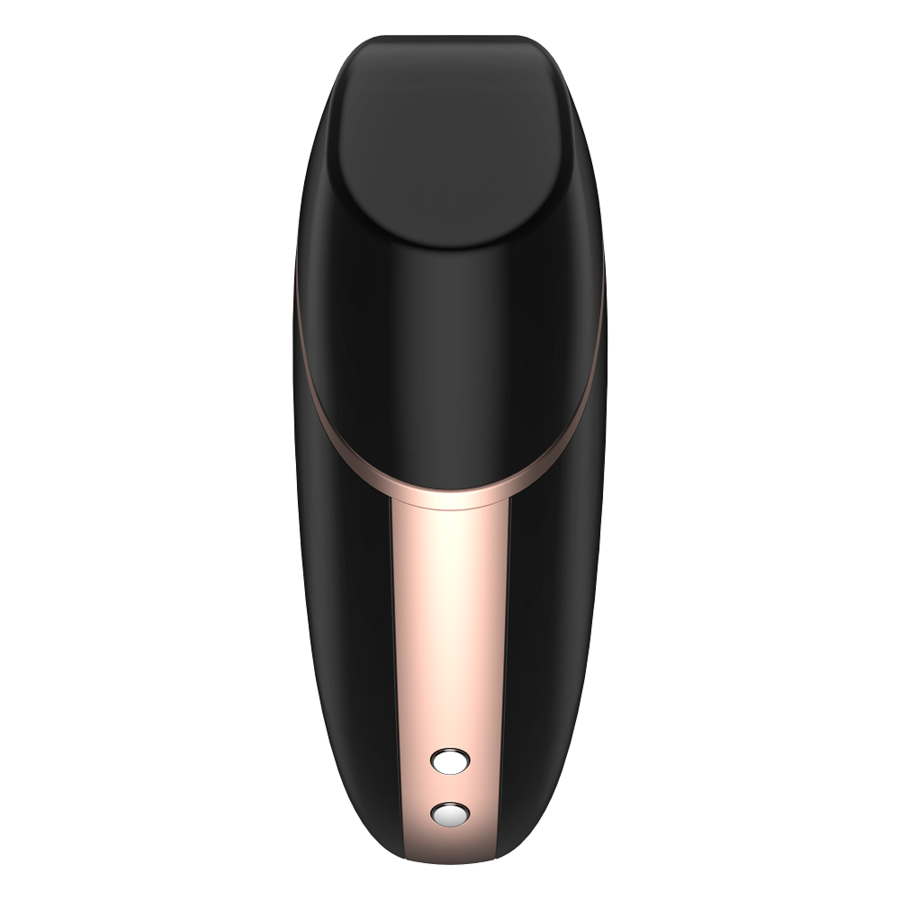 SATISFYER - LOVE TRIANGLE AIR PULSE STIMULATOR & VIBRATOR WHITE - 3