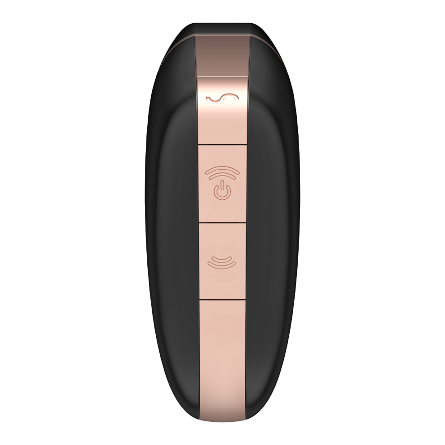 SATISFYER - LOVE TRIANGLE AIR PULSE STIMULATOR & VIBRATOR WHITE - 2