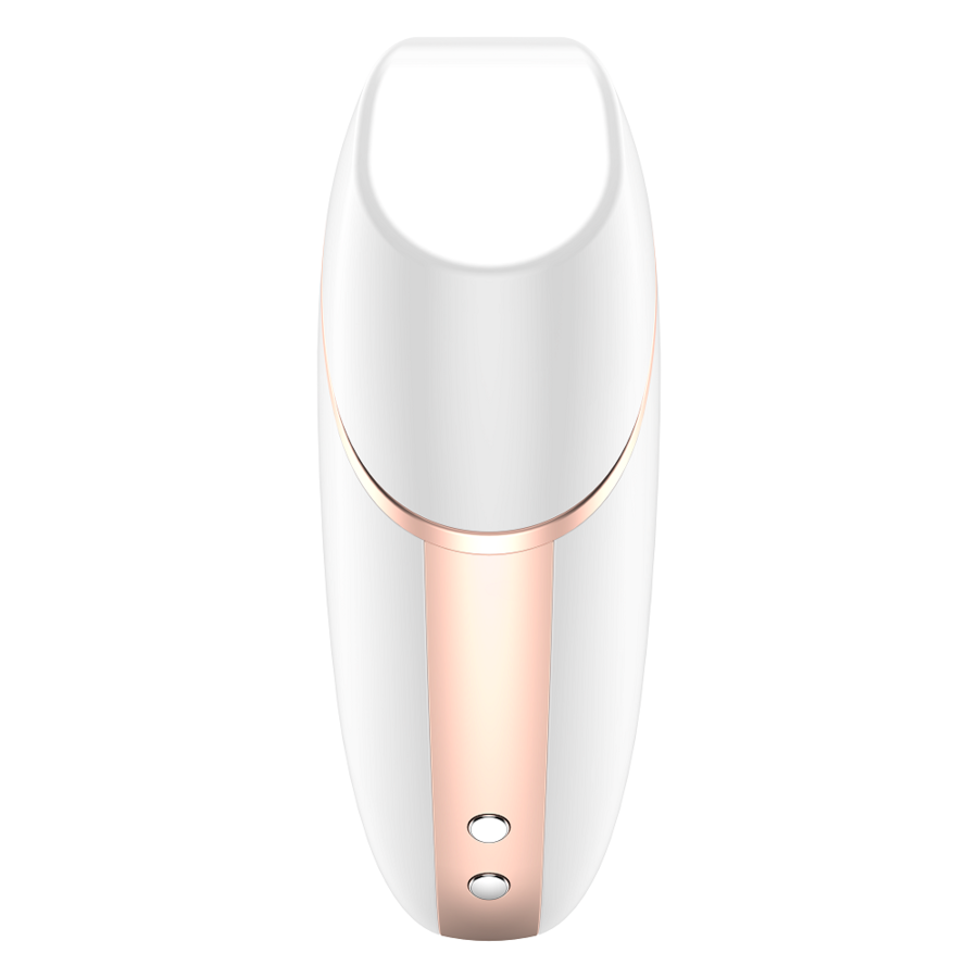 SATISFYER - LOVE TRIANGLE AIR PULSE STIMULATOR & VIBRATOR WHITE - WHITE - 13