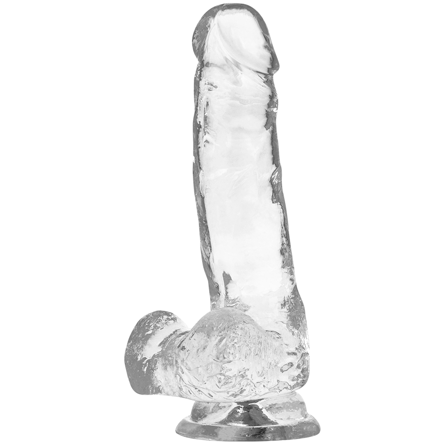 X RAY - TRANSPARENT DICK WITH BALLS 18.5 CM -O- 3.8 CM
