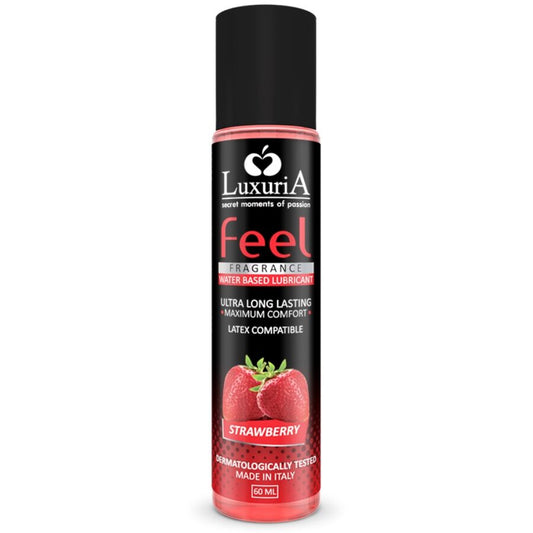 INTIMATELINE - LUXURIA FEEL STRAWBERRY WATER BASED LUBRICANT 60 ML - 1
