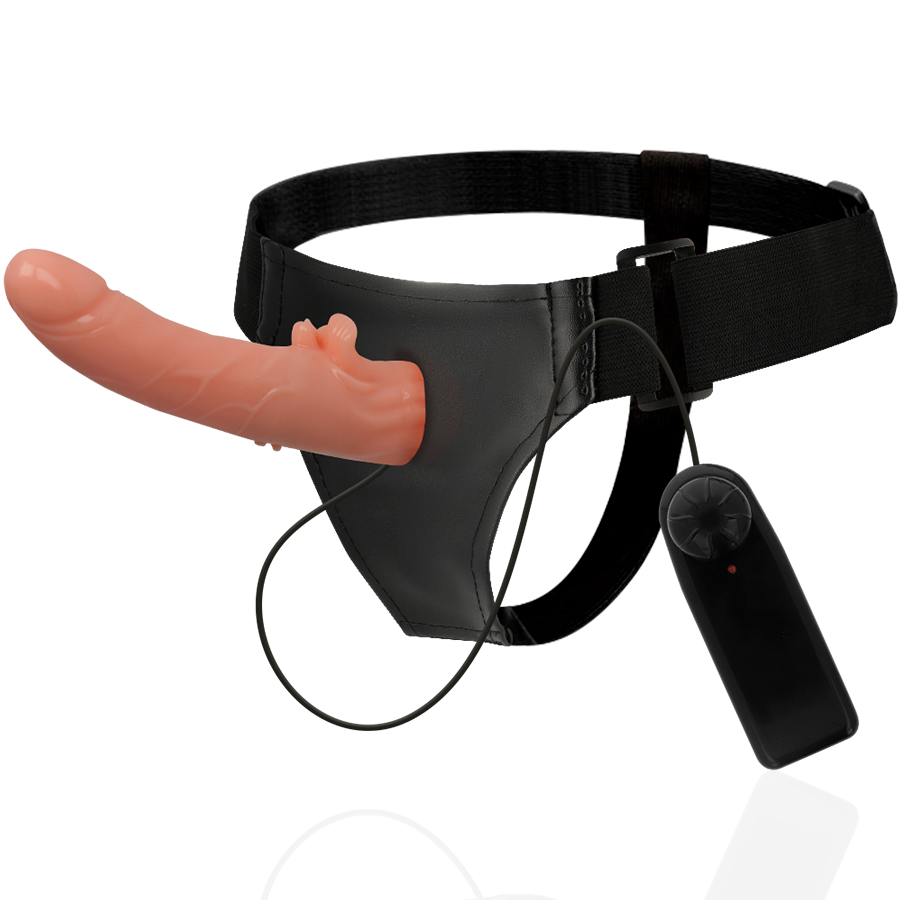 HARNESS ATTRACTION - RNES VIBRATOR HECTOR 20 CM -O- 3.5 CM - 5