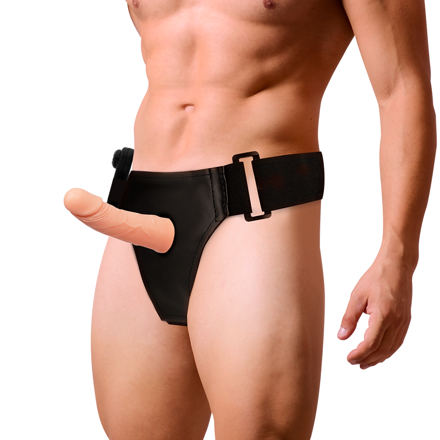 HARNESS ATTRACTION - RNES HOLLOW FRAMES WITH VIBRATOR 15 CM -O- 5 CM - 6