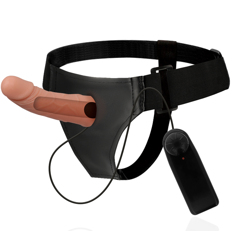 HARNESS ATTRACTION - RNES HOLLOW FRAMES WITH VIBRATOR 15 CM -O- 5 CM - 5