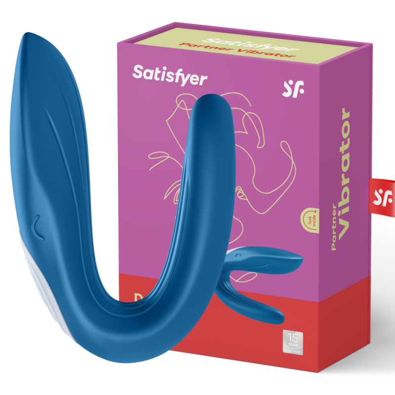 SATISFYER - PARTNER TOY WHALE VIBRATOR STIMOLANTE ENTRAMBI I PARTNER EDIZIONE 2020 - Secretroomsexyshop