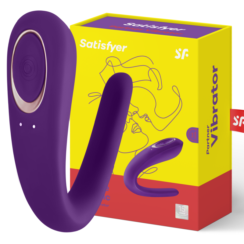 SATISFYER - PARTNER TOY VIBRATOR STIMULATING BOTH PARTNERS - 2
