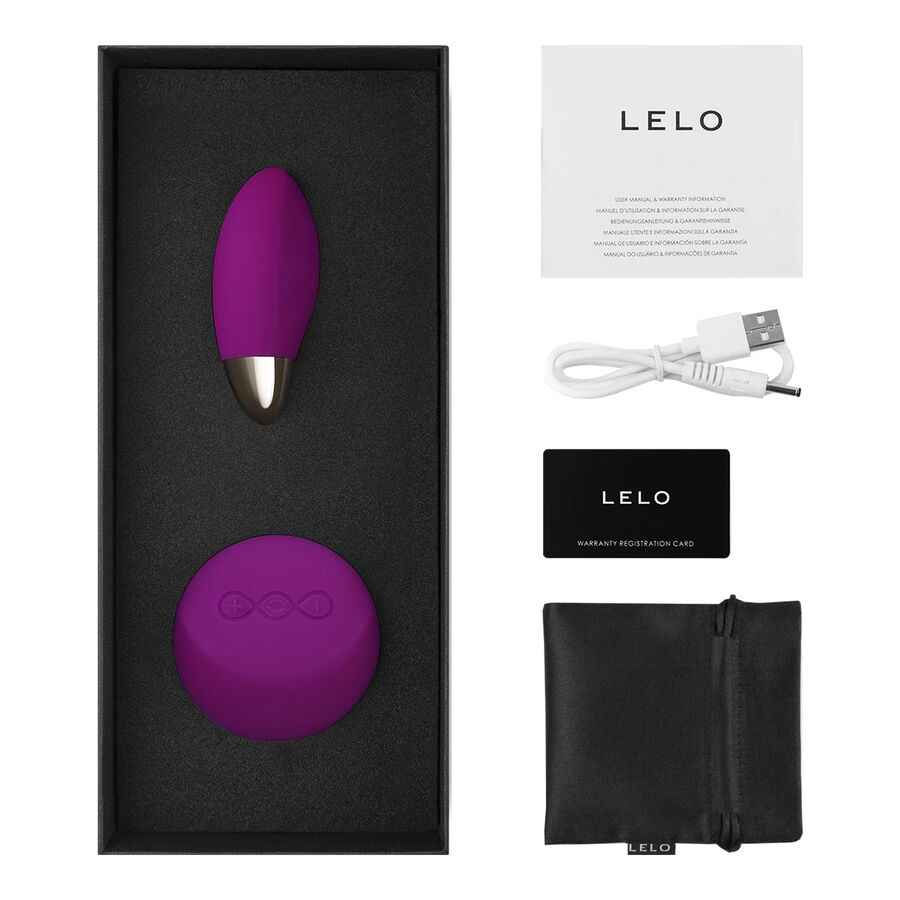 LELO - LYLA 2 INSIGNIA DESIGN EDITION DEEP ROSE MASSAGER UOVO - Secretroomsexyshop
