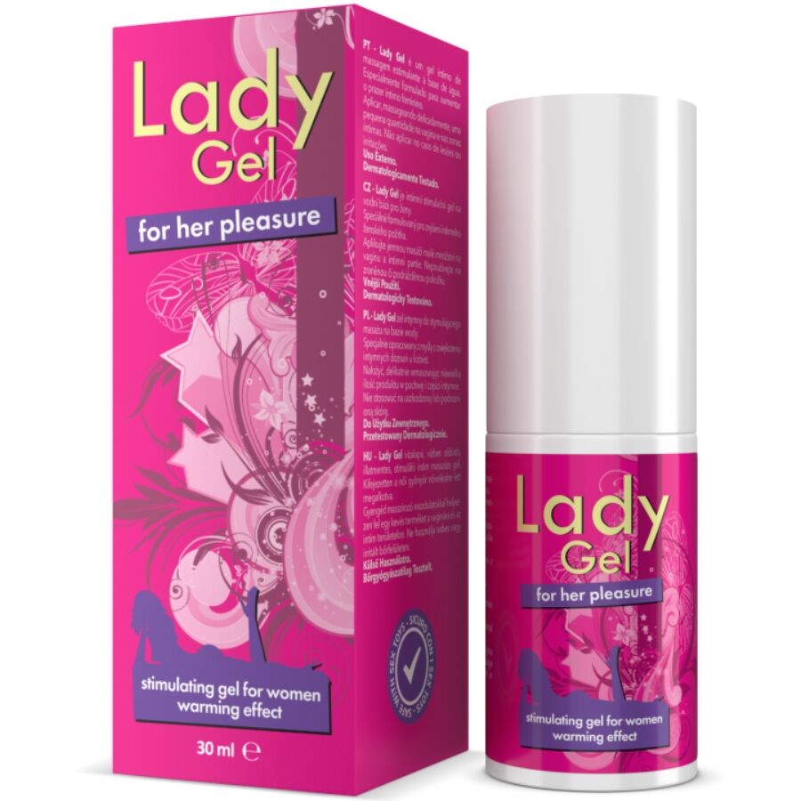 INTIMATELINE - LADY GEL FOR GER PLEASURE STIMULATING GEL WITH HEAT EFFECT ELLA 30 ML - 1