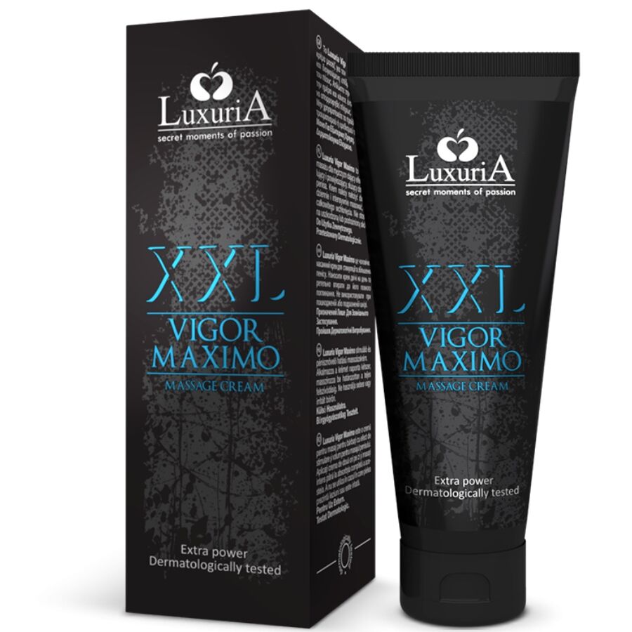 INTIMATELINE LUXURIA - XXL VIGOR MAXIMO MASSAGE CREAM 75 ML - 1