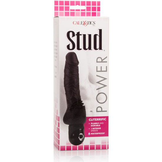CALEXOTICS - POWER STUD CLITERRIFIC BLACK VIBRATOR - 2