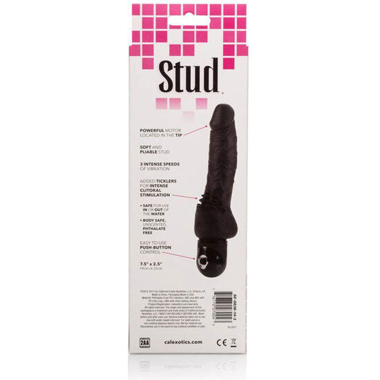 CALEXOTICS - POWER STUD CLITERRIFIC BLACK VIBRATOR - 3