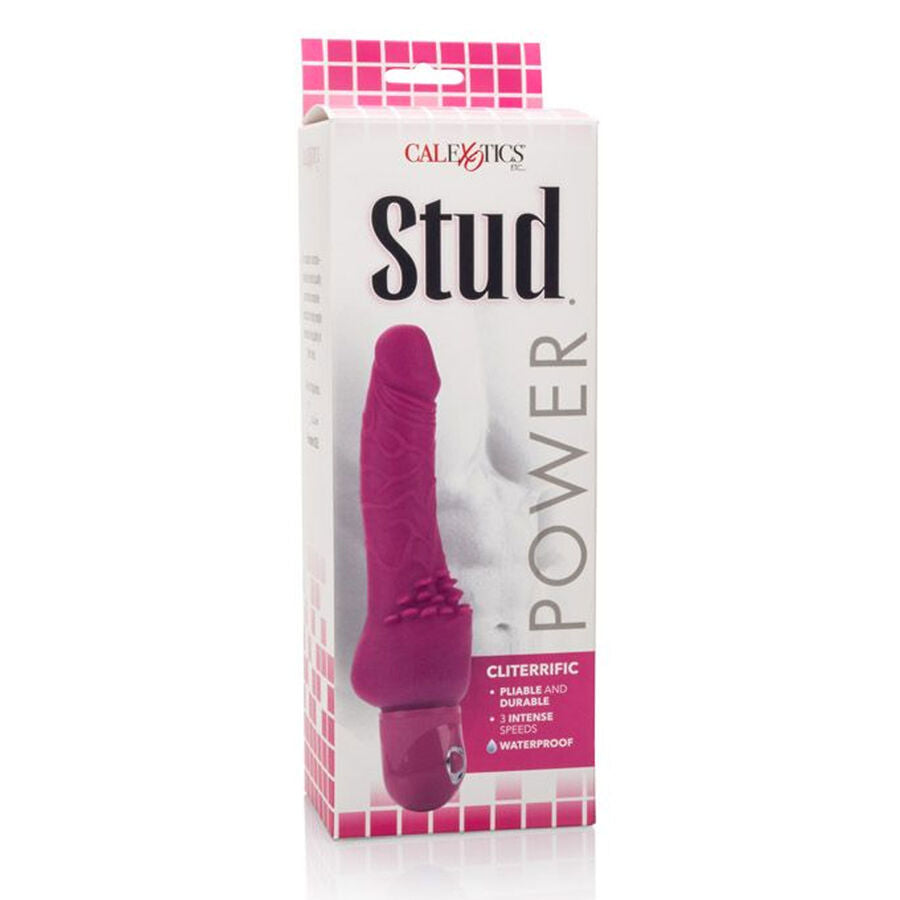 CALEXOTICS - POWER STUD CLITERRIFIC PINK VIBRATOR - 3