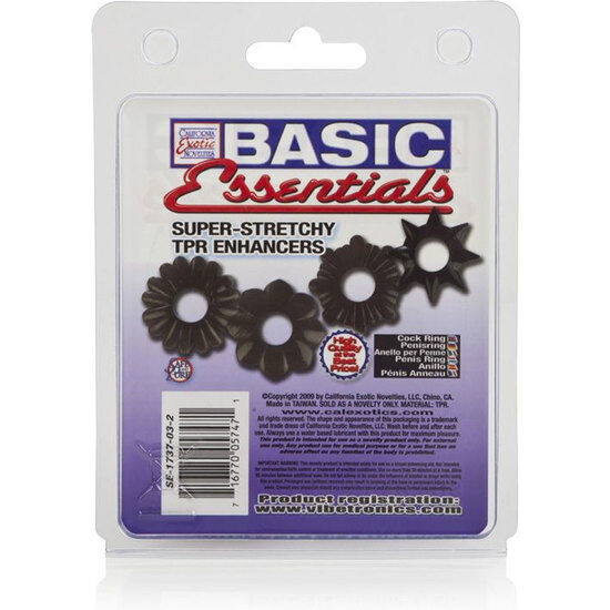 CALEXOTICS - PACK DE 4 ESSENTIELS DE BASE
