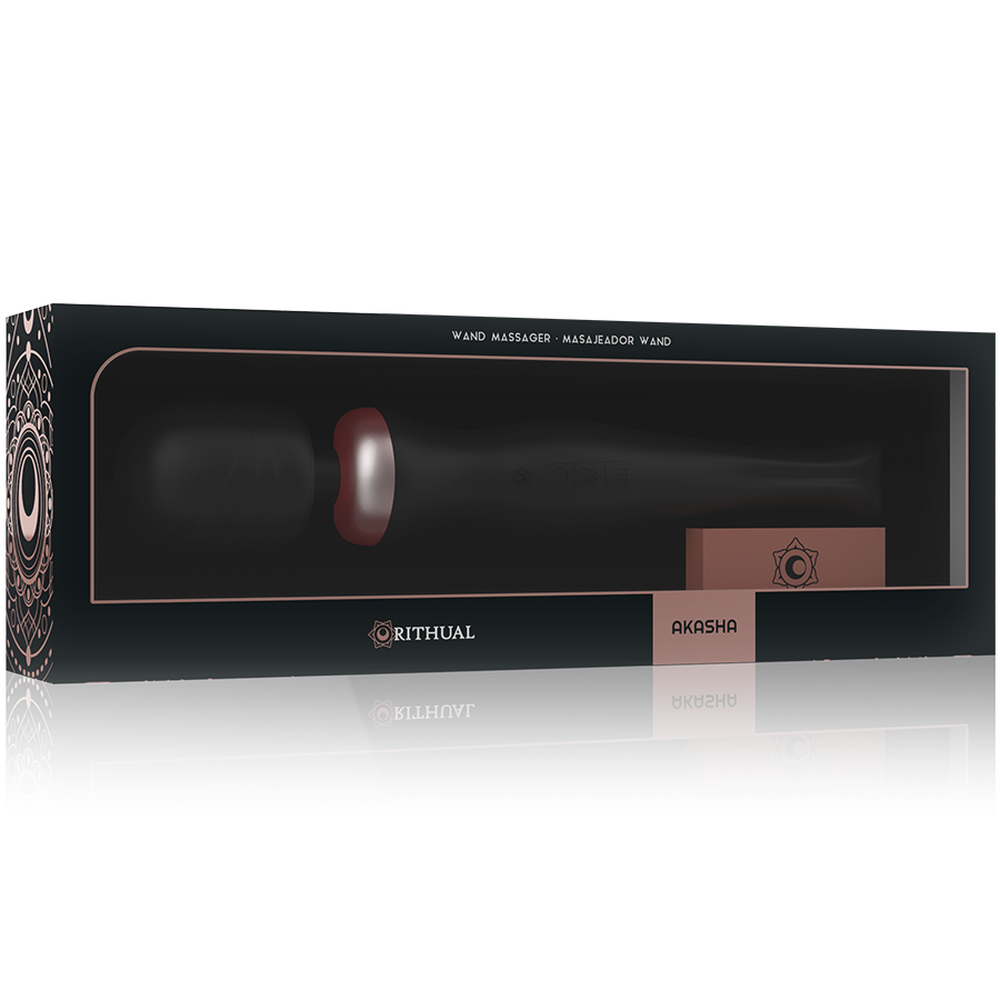 RITHUAL - POWERFUL RECHARGEABLE AKASHA WAND 2.0 BLACK - 4