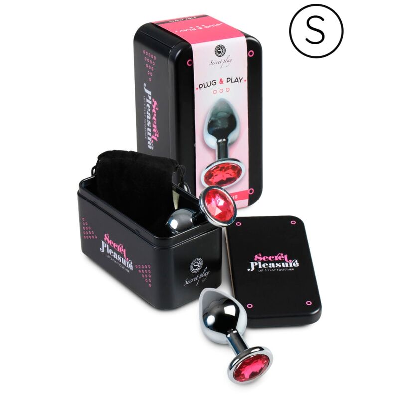 SECRETPLAY - PLUG ANAL ALUMINUM FUCHSIA 7 CM - 1
