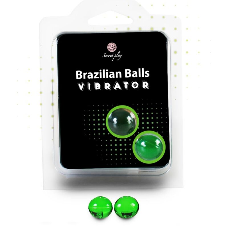 SECRETPLAY - 2 SHOCK BRAZILIAN BALLS SET - 1