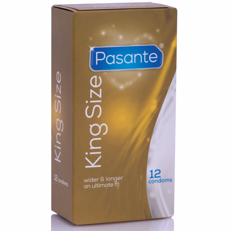 PASANTE - CONDOMS KING MS LONG AND WIDTH 12 UNITS - 4