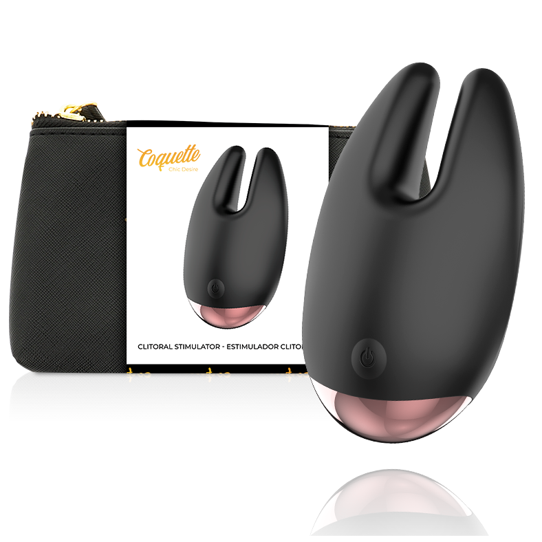 COQUETTE CHIC DESIRE - CLITORIAL STIMULATOR BLACK / GOLD - 7