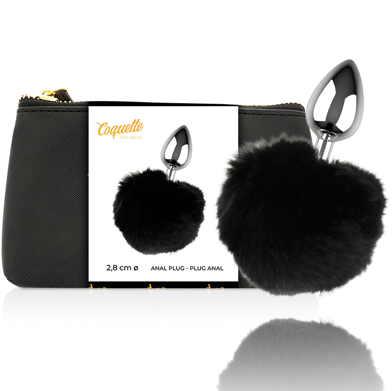 COQUETTE CHIC DESIRE - ANAL PLUG METAL SIZE L 2.8 X 4.1 CM - 4