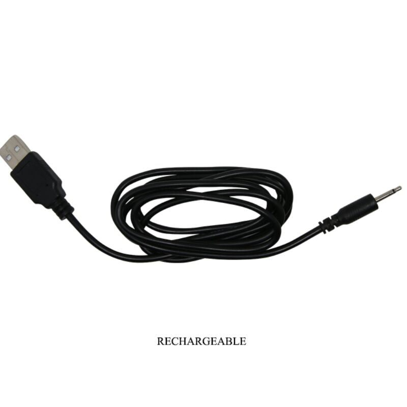 MR PLAY - RECHARGEABLE BLACK VIBRATOR ANAL PLUG - 6