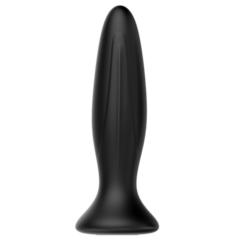 MR PLAY - RECHARGEABLE BLACK VIBRATOR ANAL PLUG - 4