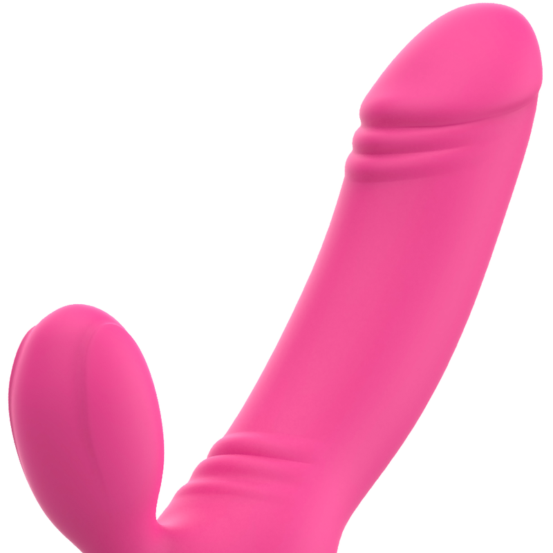 OHMAMA - BIX DOUBLE STIMULATION VIBRATOR XMAS EDITION PINK - 3