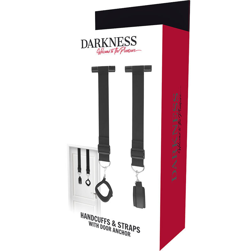 DARKNESS - BONDAGE DOOR HANDCUFFS - 5