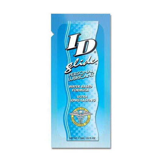 ID GLIDE - LUBRIFICANTE A BASE ACQUA ID 7,5 ML - Secretroomsexyshop