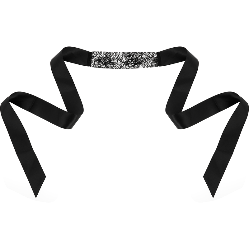 COQUETTE CHIC DESIRE - LACE MASK BLACK - 3