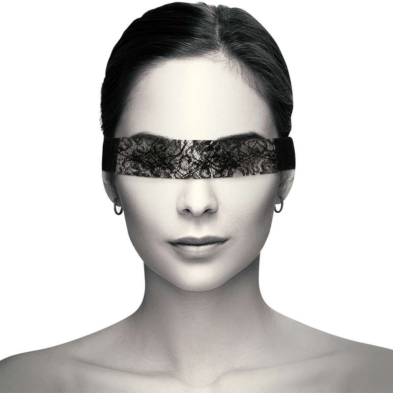 COQUETTE CHIC DESIRE - LACE MASK BLACK - 5