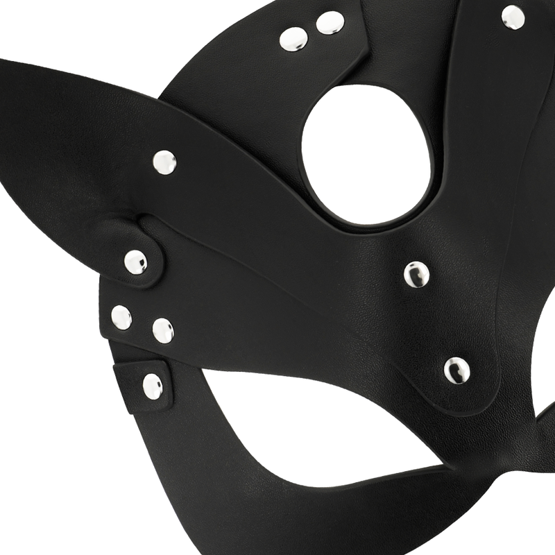 COQUETTE CHIC DESIRE - VEGAN LEATHER MASK WITH BUNNY EARS - 1