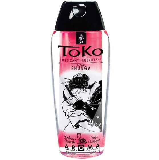 SHUNGA - AROMA LUBRIFICANTE TOKO FRAGOLA E CHAMPAGNE - Secretroomsexyshop