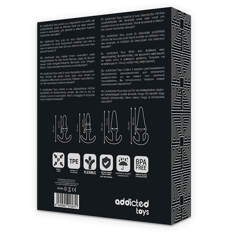 ADDICTED TOYS - SET 4 ANAL PLUGS - 7