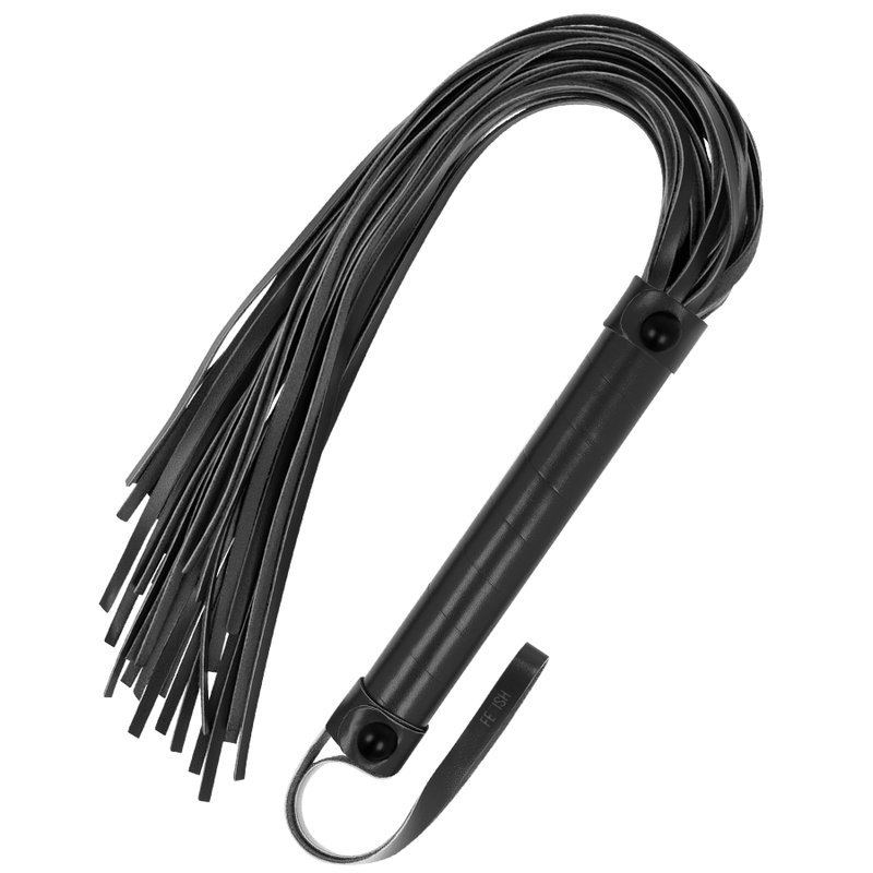 FETISH SUBMISSIVE - VEGAN LEATHER WHIP - 5