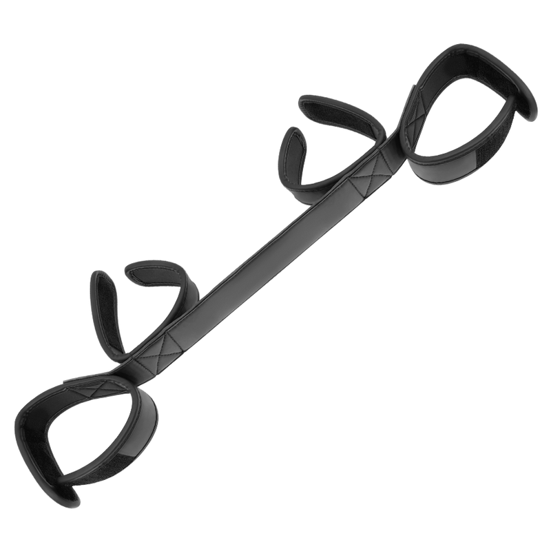FETISH SUBMISSIVE - BONDAGE SPREADER BAR WITH NOPRENE LINING - 9