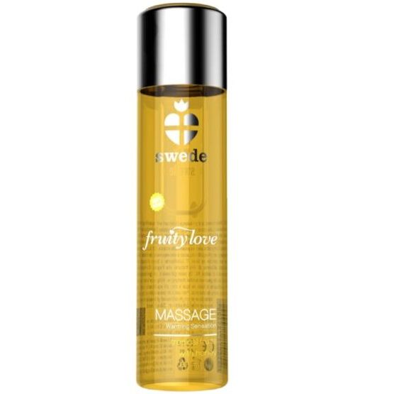 SWEDE - FRUITY LOVE WARMING EFFECT MASSAGE OIL TROPICAL FRUITY WITH HONEY 60 ML - 1