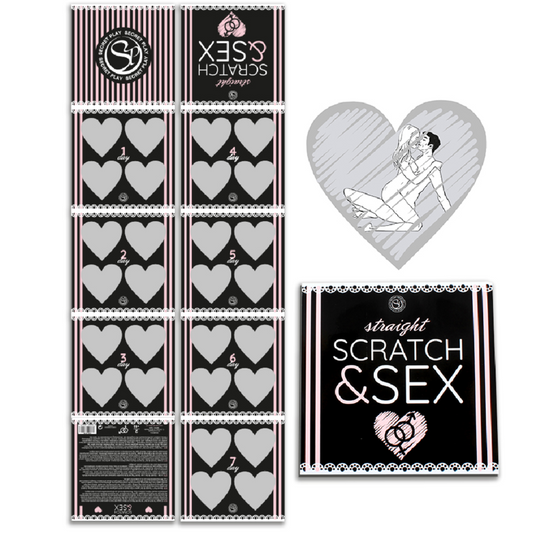 SECRETPLAY - JEU DE GRATTAGE ET DE SEXE POUR COUPLES HÉTÉROS (ES/EN/FR/PT/DE)