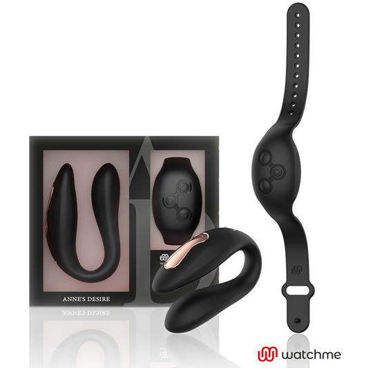 ANNE'S DESIRE - DUAL PLEASURE TECNOLOG A WATCHME BLACK - 1