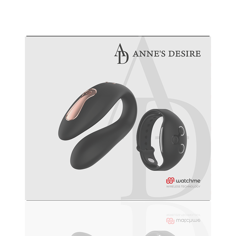 ANNE'S DESIRE - DUAL PLEASURE TECHNOLOGY IN BLACK WATCHME