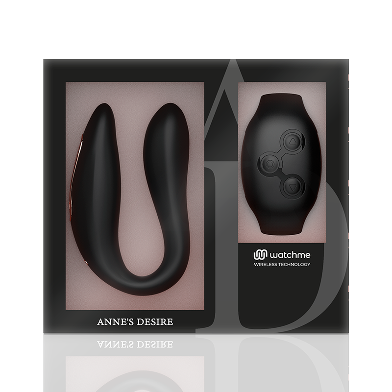 ANNE'S DESIRE - DUAL PLEASURE TECHNOLOGY IN BLACK WATCHME
