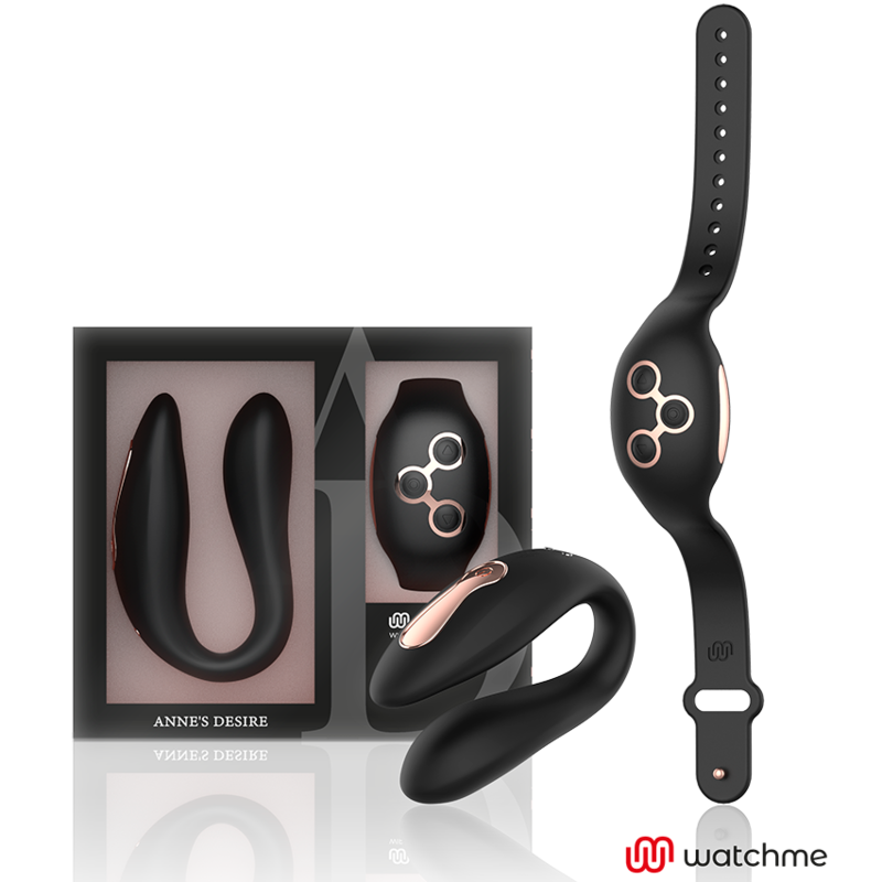ANNE'S DESIRE - DUAL PLEASURE TECNOLOG A WATCHME BLACK/GOLD - 1