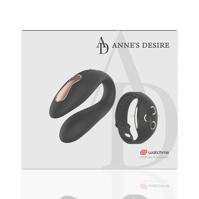 ANNE'S DESIRE - DUAL PLEASURE TECNOLOG A WATCHME BLACK/GOLD - 16
