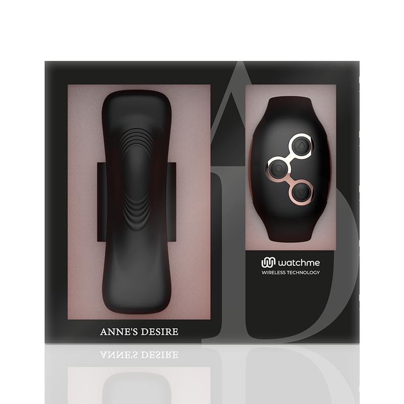 ANNE'S DESIRE - PANTY PLEASURE TECNOLOG A WATCHME BLACK/GOLD - 12