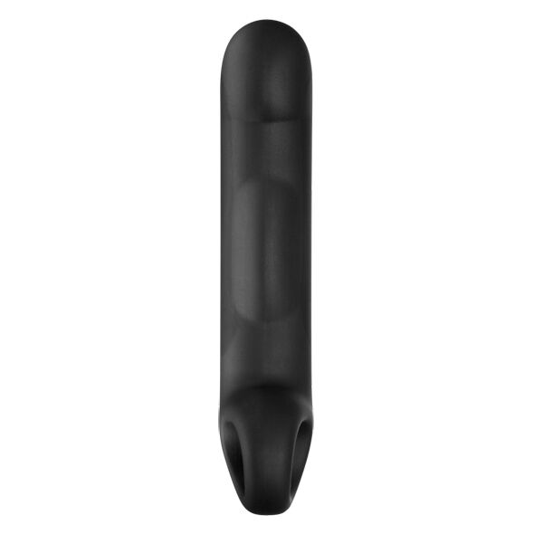 ELECTRASTIM - OVID SILICONE BLACK DILDO - 6