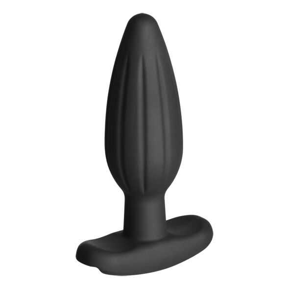 ELECTRASTIM - SILICONE BLACK ROCKER BUTT PLUG MEDIUM - 2