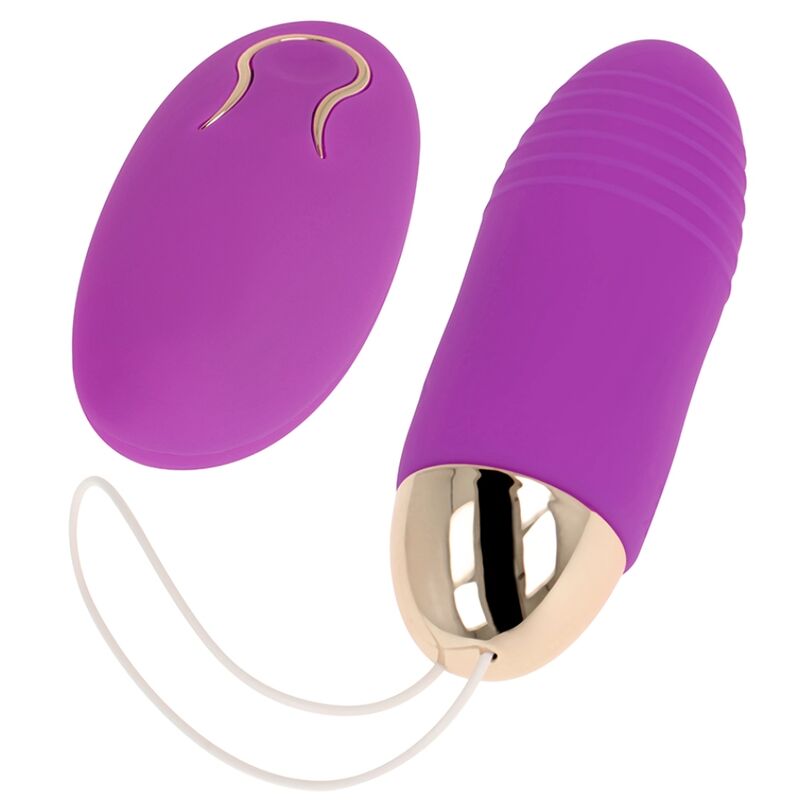 OHMAMA - REMOTE CONTROL VIBRATING EGG 10 SPEEDS PURPLE - 3