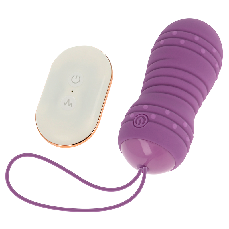 OHMAMA - REMOTE CONTROL ROTATING EGG 7 PATTERNS PURPLE - 2